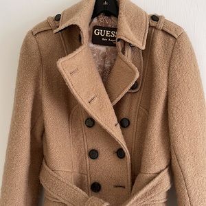 Guess Tan Trench Coat